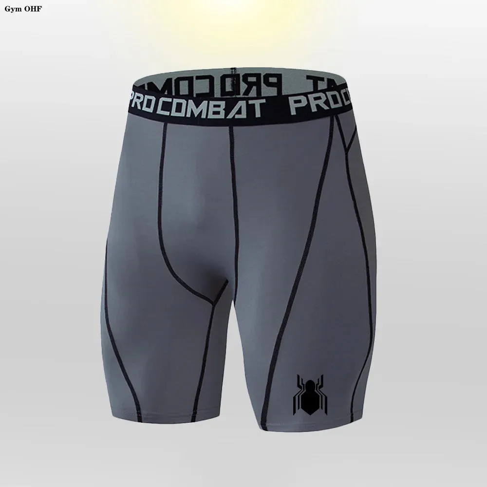Men's Sports Leggings Fitness Pants Quick Dry Running Cycling Shorts