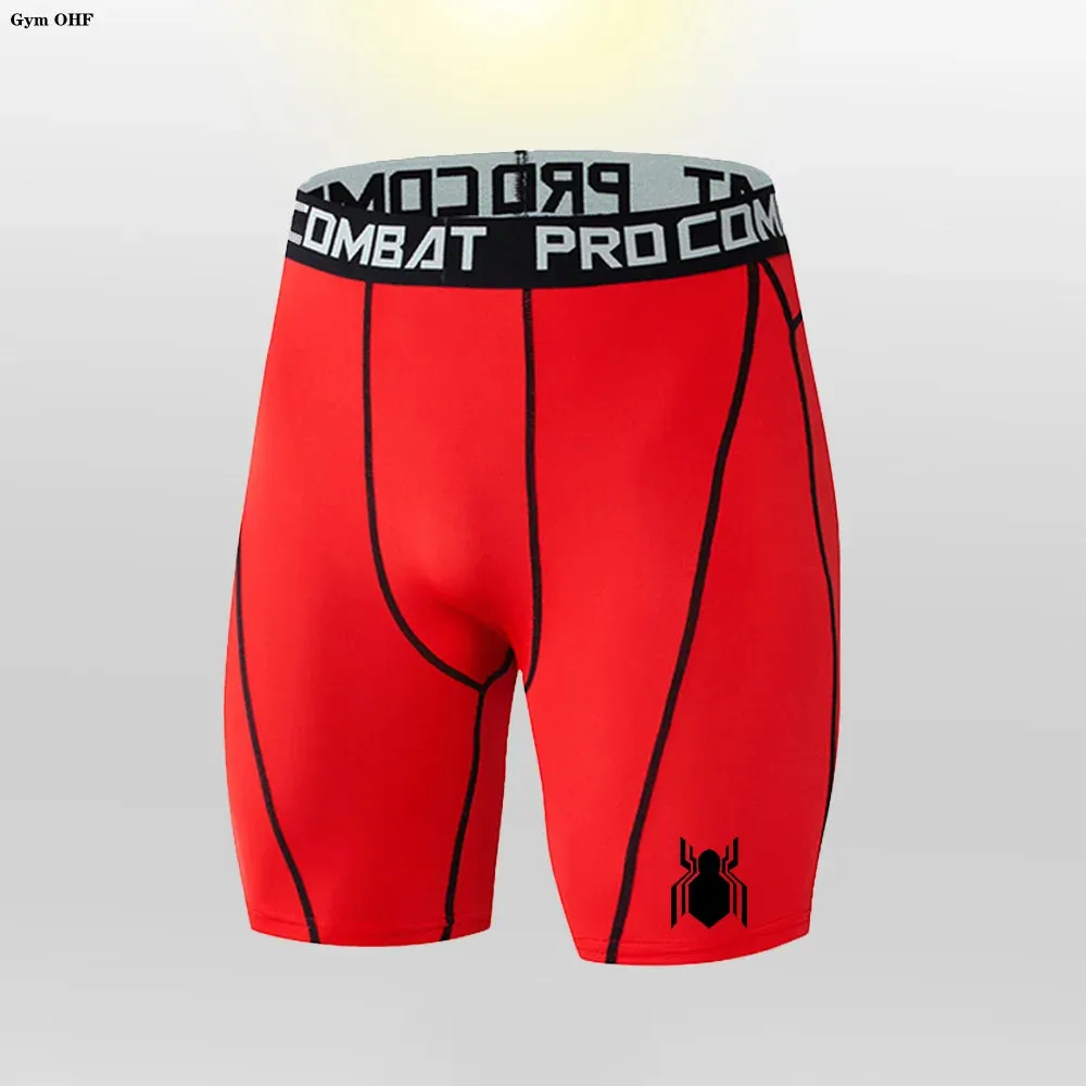 Men's Sports Leggings Fitness Pants Quick Dry Running Cycling Shorts