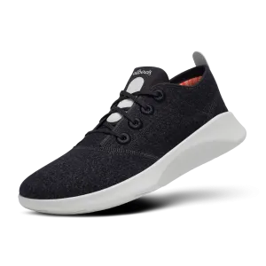 Men's SuperLight Wool Runners - Natural Black (Light Grey Sole)