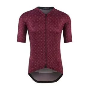 Men's Ultralight Jersey - Geo Black Cherry
