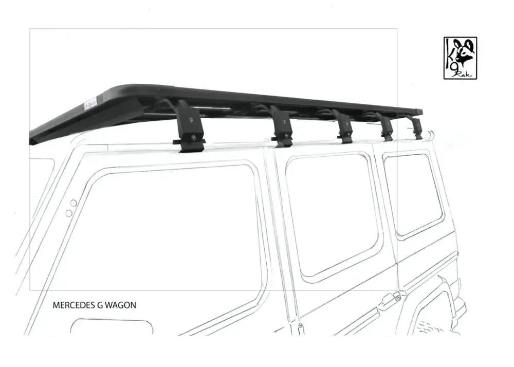 Mercedes G Wagon K9 Roof Racks Expedition Quality