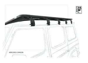 Mercedes G Wagon K9 Roof Racks Expedition Quality