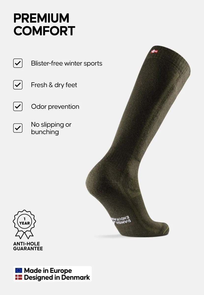 MERINO WOOL SKI SOCKS