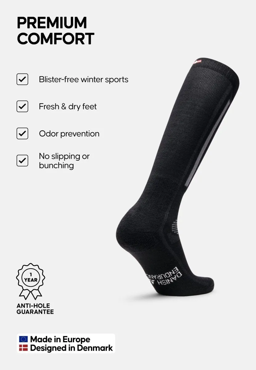 MERINO WOOL SKI SOCKS