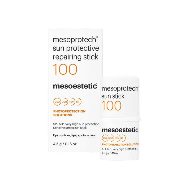 Mesoestetic repair sunburn sunscreen rod 4.5g, Mesoetetic Mesoprotech Sun Protective Repairring Stick 100  4.5G