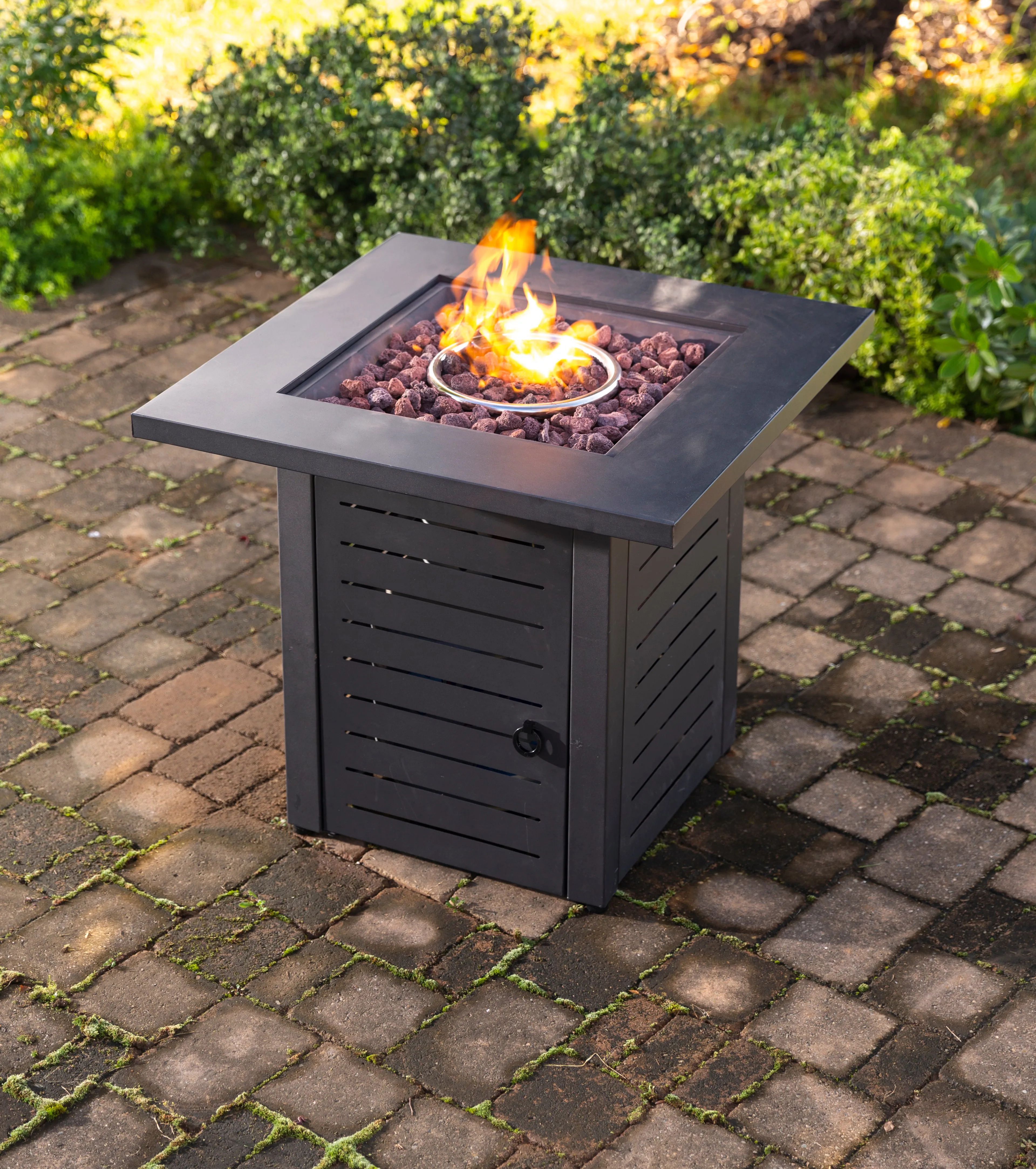 Metal Gas Firepit table,84g3679