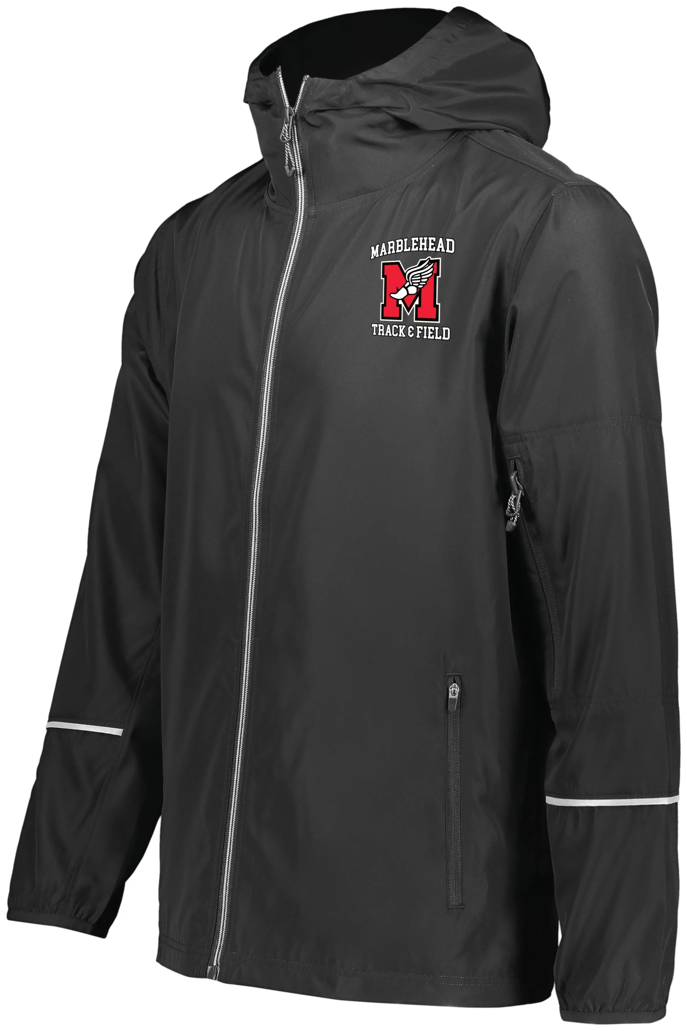 MHS Track Holloway Packable Full-Zip Jacket