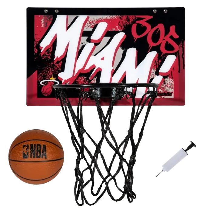 Miami HEAT Over The Door Basketball Hoop
