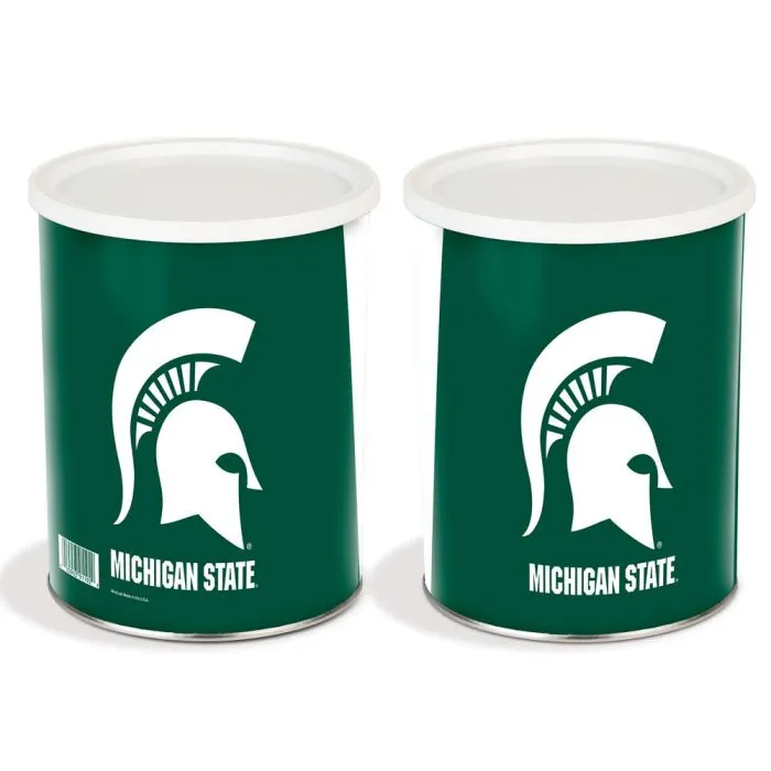 Michigan State Sports Tin 1 Gallon
