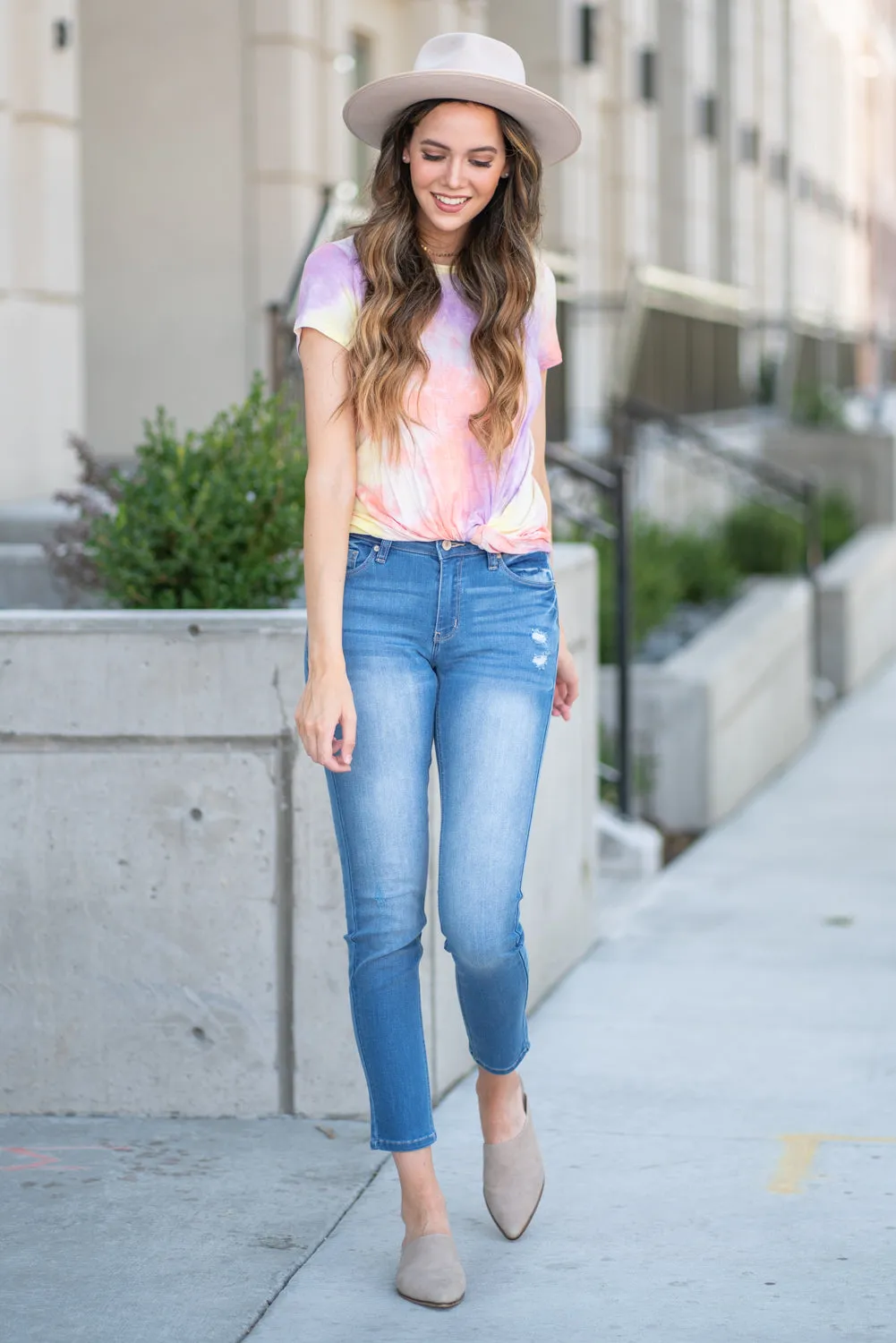 Mid Rise  Skinny