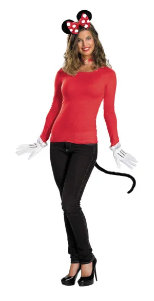 Minnie Mouse Kit Red  Costume Accessories