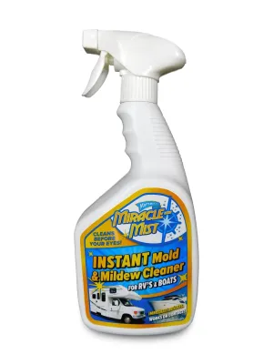 Miraclemist Instant - Mold and Mildew Spray Remover for RV and Boat'S Exterior a