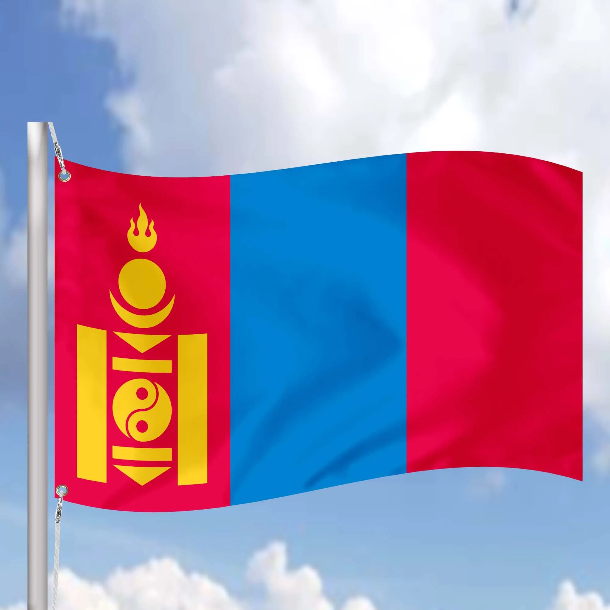 Mongolian Air Force Flag Banner