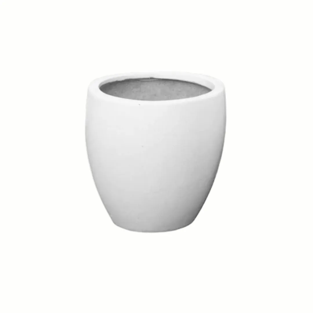 Montague Egg Planter White 340mm