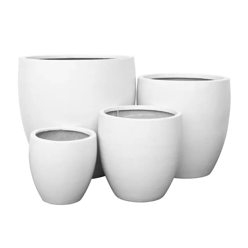 Montague Egg Planter White 540mm