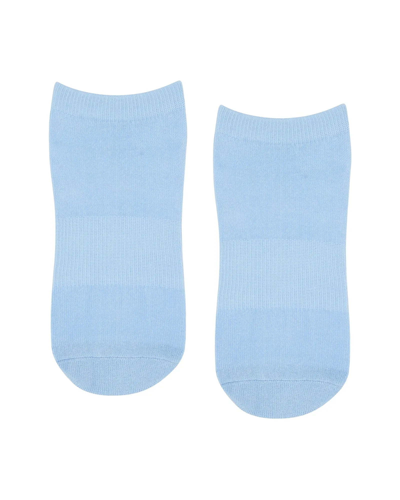 Move Active Classic Low Rise Grip Socks - Powder Blue