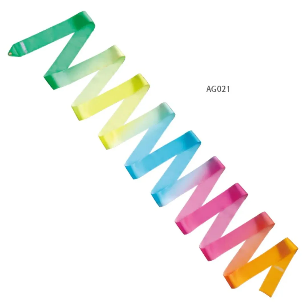 Multi-Color Gymnastics Ribbons ART GRADATION