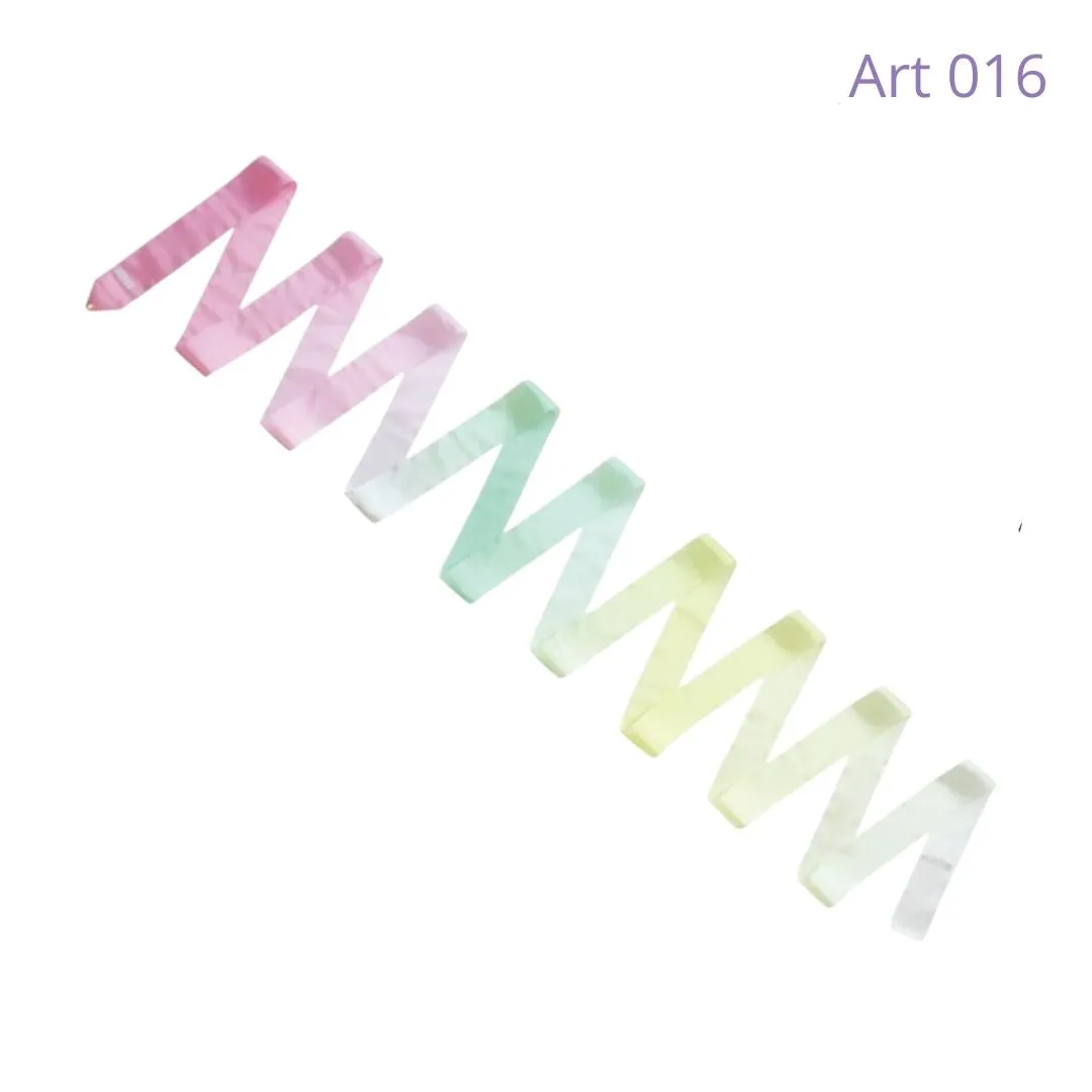 Multi-Color Gymnastics Ribbons ART GRADATION