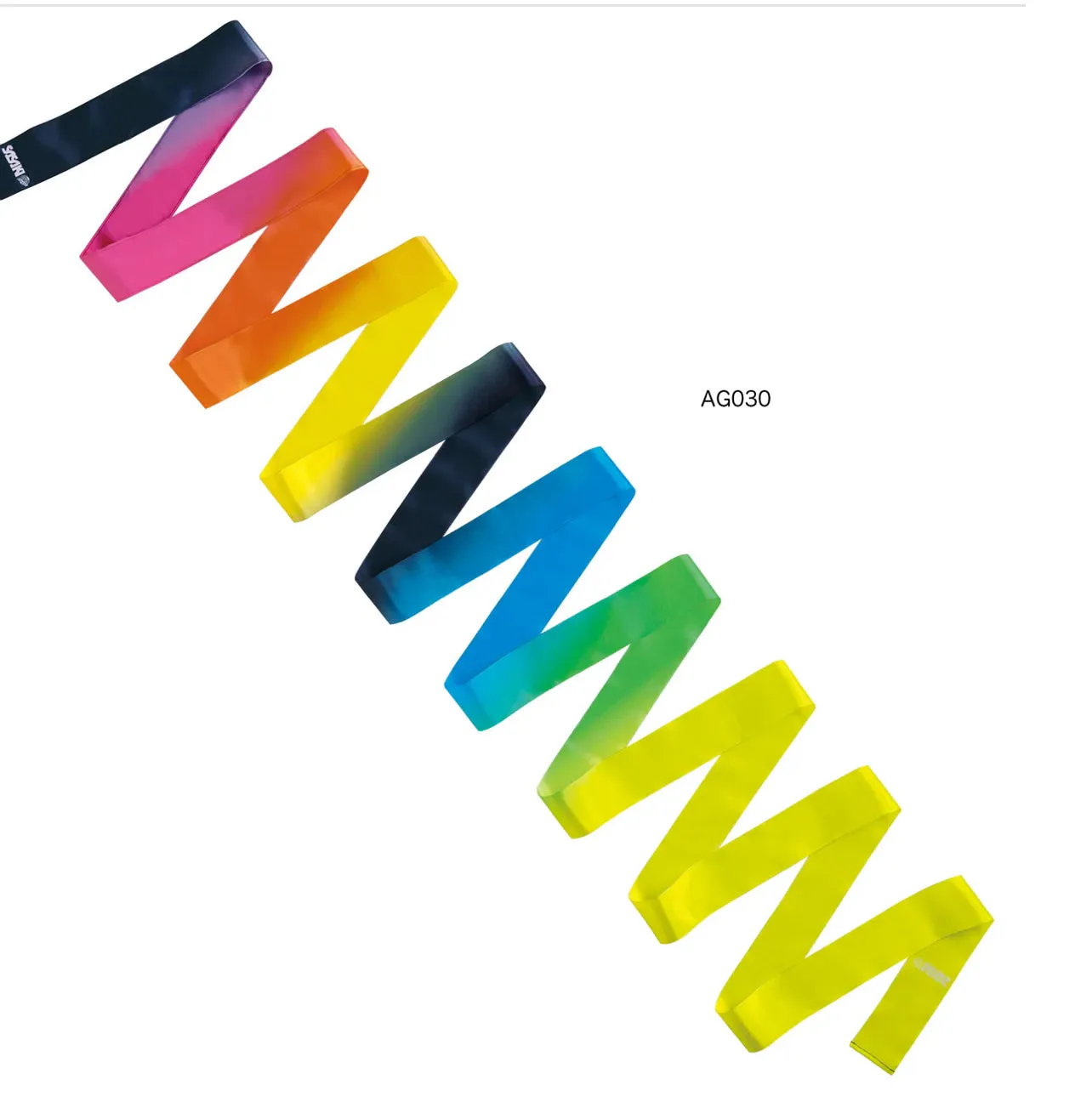 Multi-Color Gymnastics Ribbons ART GRADATION