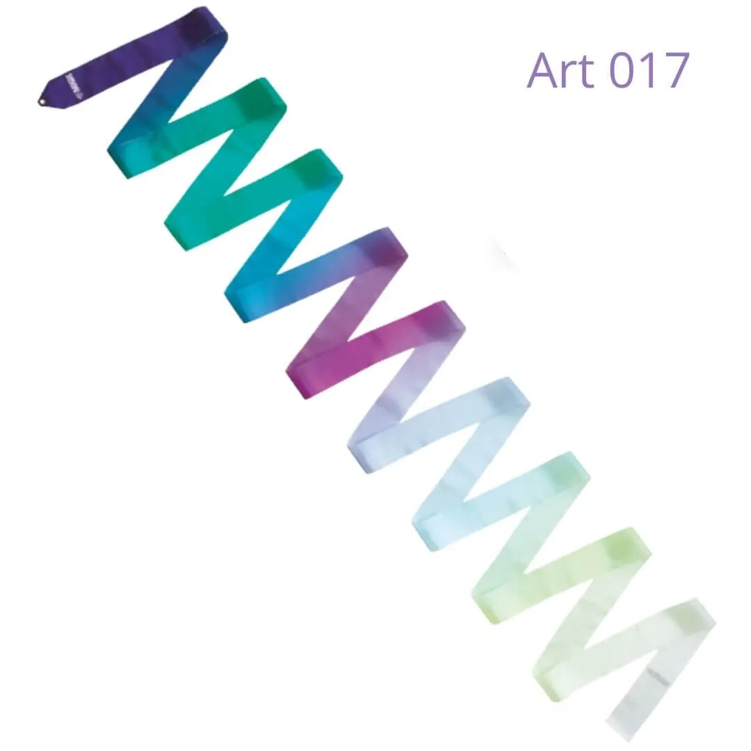 Multi-Color Gymnastics Ribbons ART GRADATION