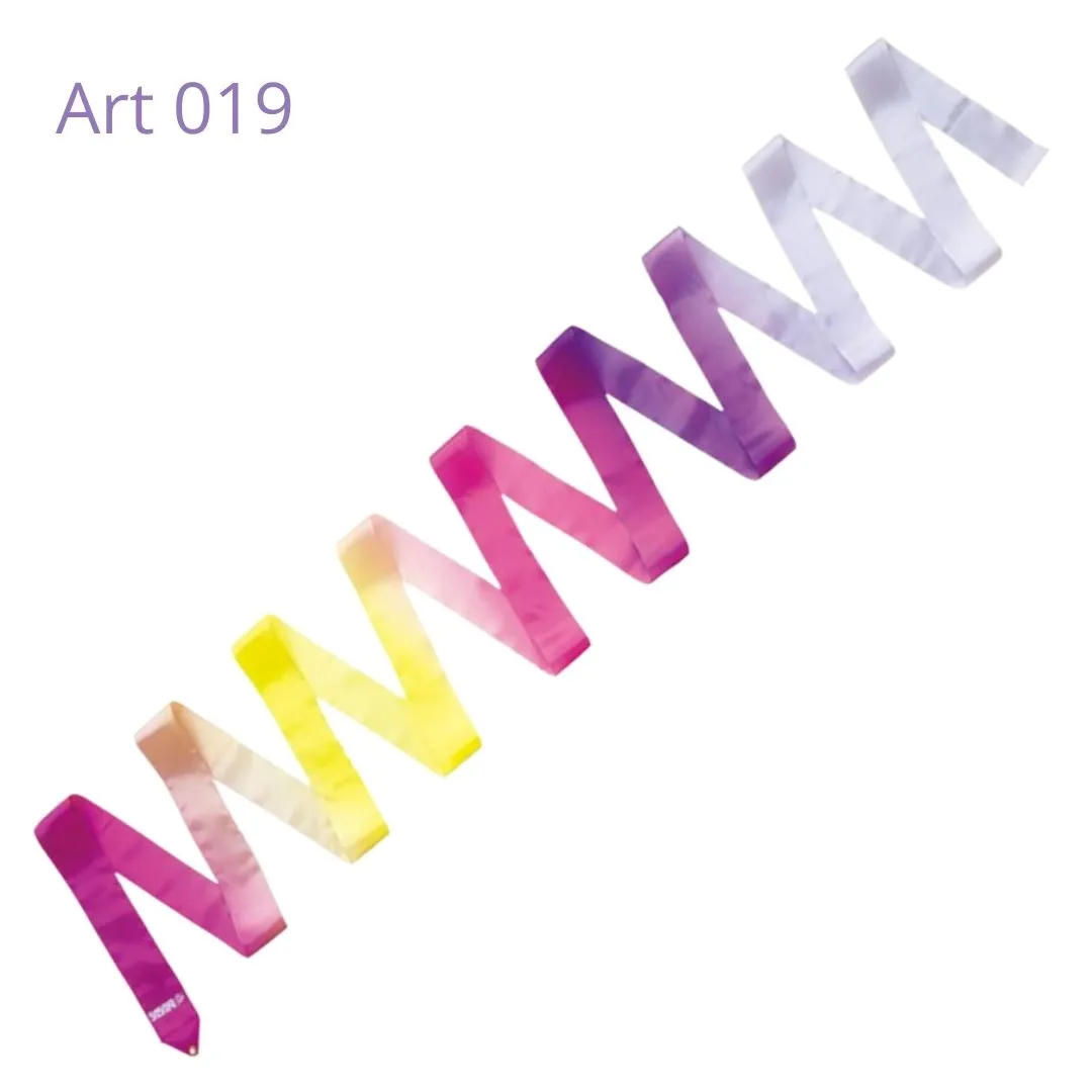 Multi-Color Gymnastics Ribbons ART GRADATION