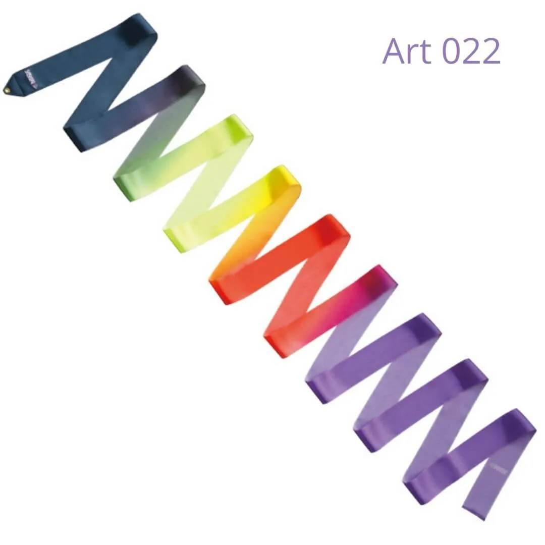 Multi-Color Gymnastics Ribbons ART GRADATION