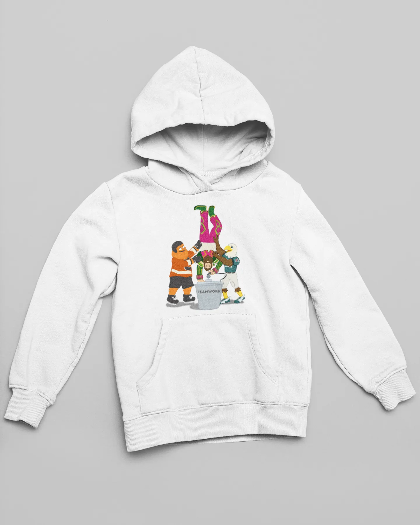 Mummers Jason Kelce x Gritty x Swoop Crossover Hoodie