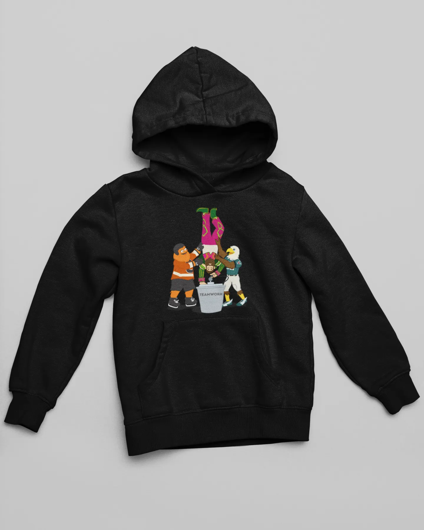 Mummers Jason Kelce x Gritty x Swoop Crossover Hoodie