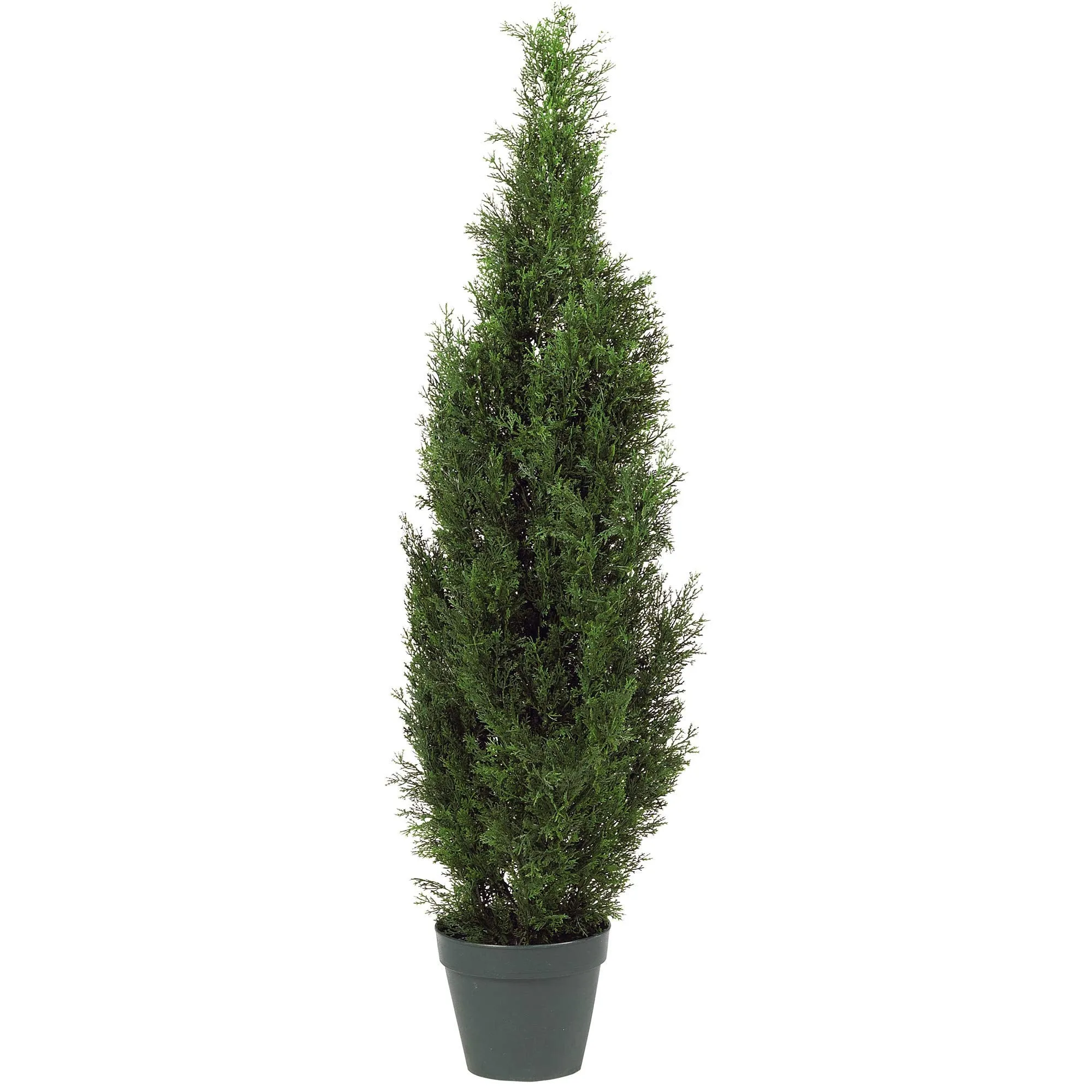 Nearly Natural 4FT Faux dar Tree Outdoor Front Porch Décor Faux