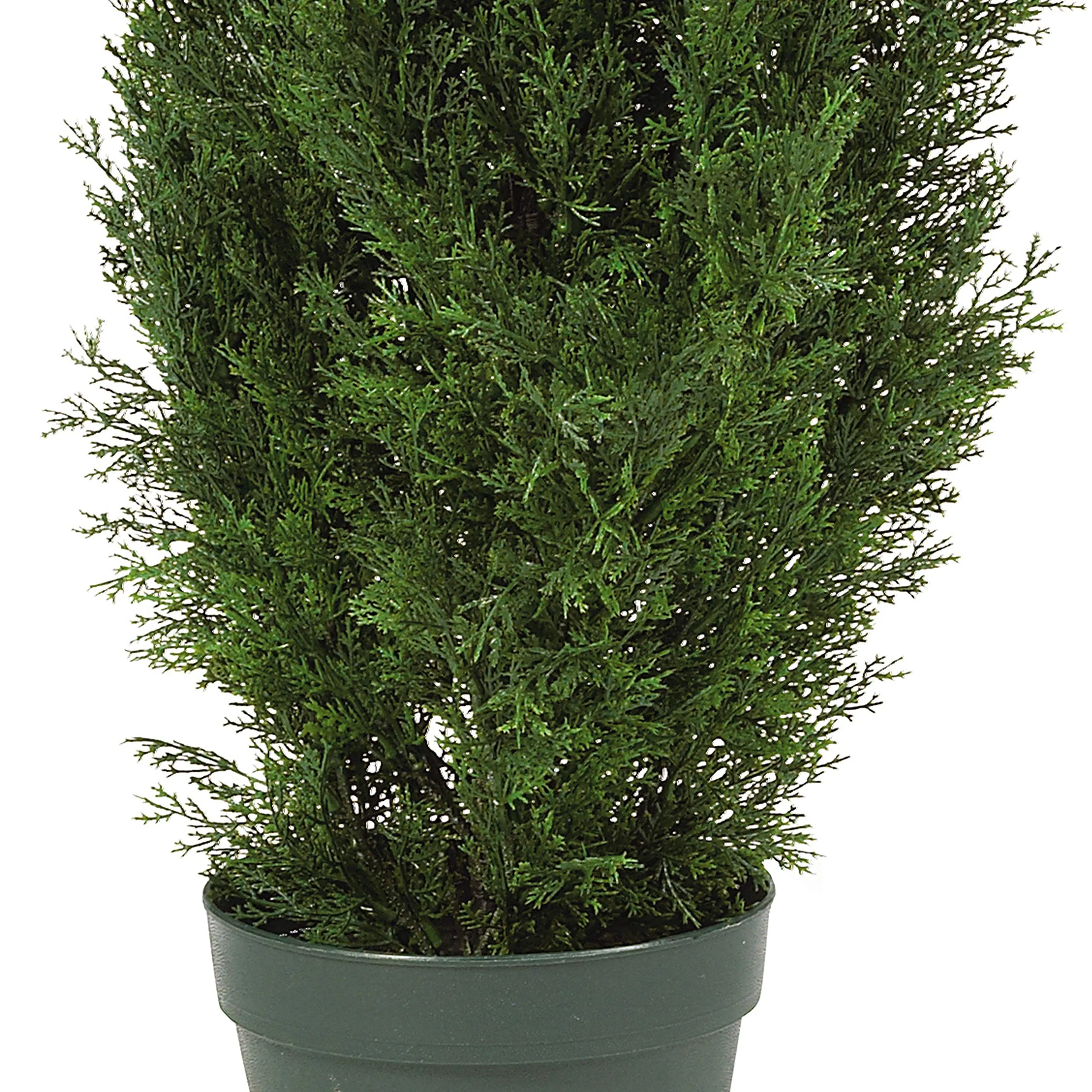 Nearly Natural 4FT Faux dar Tree Outdoor Front Porch Décor Faux
