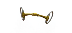 Neue Schule Turtle Top Flex Eggbut Snaffle and Bradoon Bits