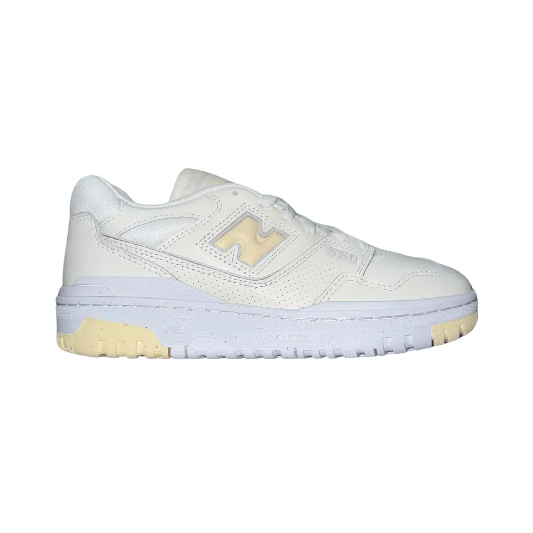 NEW BALANCE BBW550VG BBW550 WMN'S (Medium) White/Beige Leather, Synthetic & Mesh Basketball Shoes