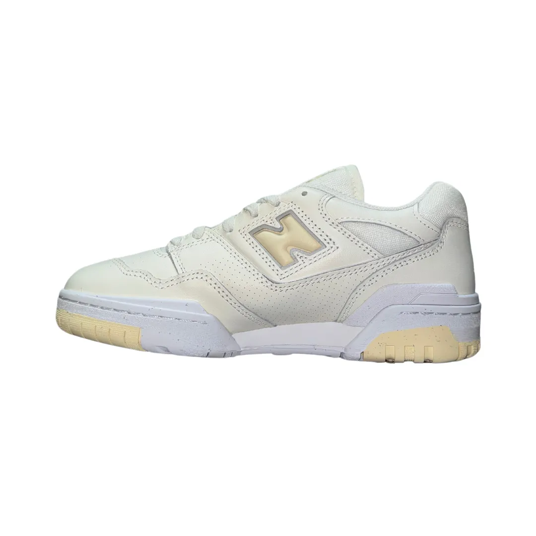 NEW BALANCE BBW550VG BBW550 WMN'S (Medium) White/Beige Leather, Synthetic & Mesh Basketball Shoes