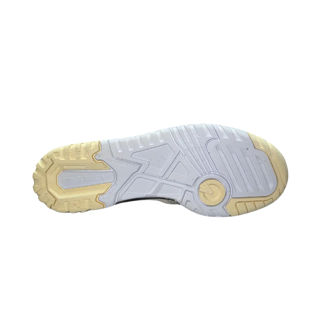 NEW BALANCE BBW550VG BBW550 WMN'S (Medium) White/Beige Leather, Synthetic & Mesh Basketball Shoes