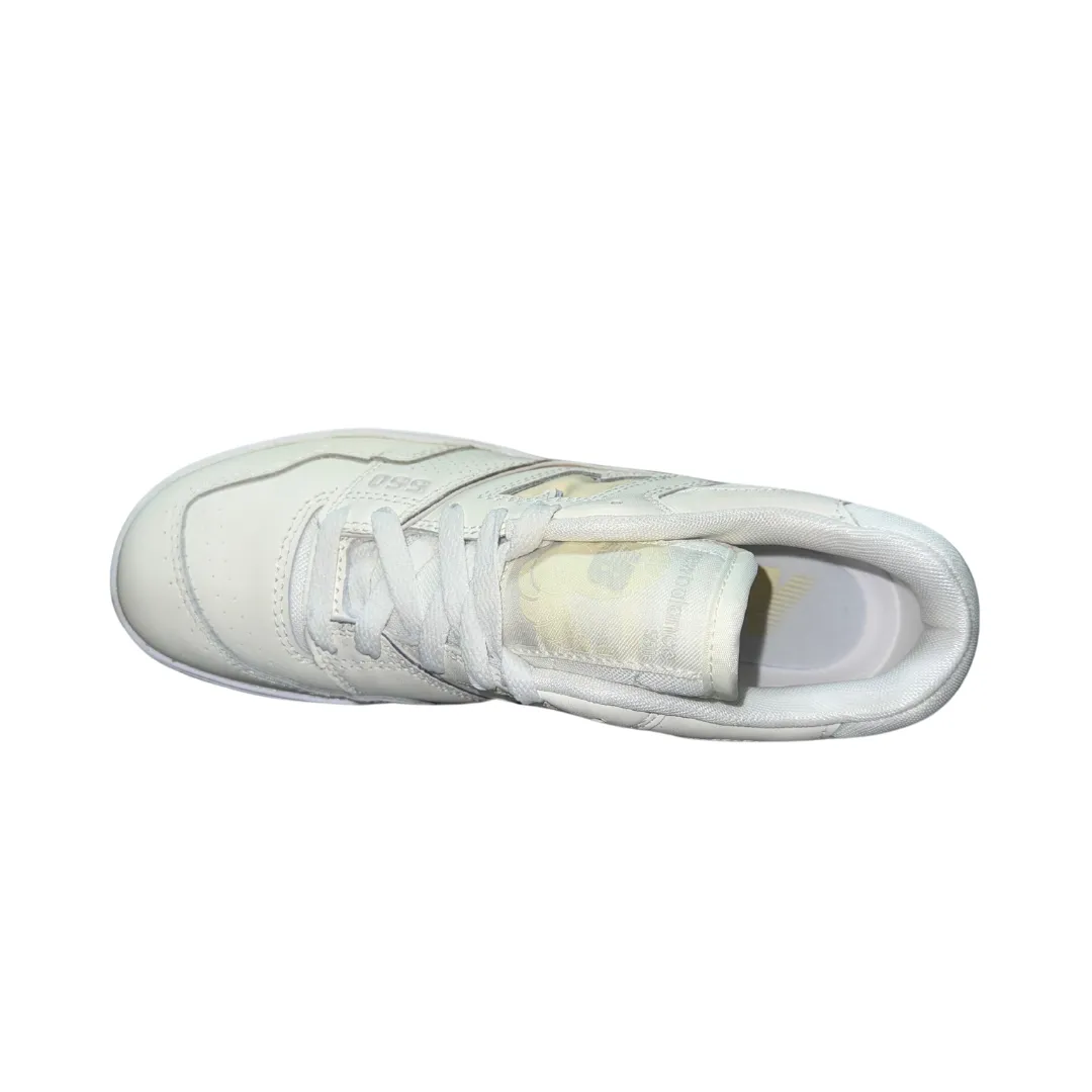 NEW BALANCE BBW550VG BBW550 WMN'S (Medium) White/Beige Leather, Synthetic & Mesh Basketball Shoes