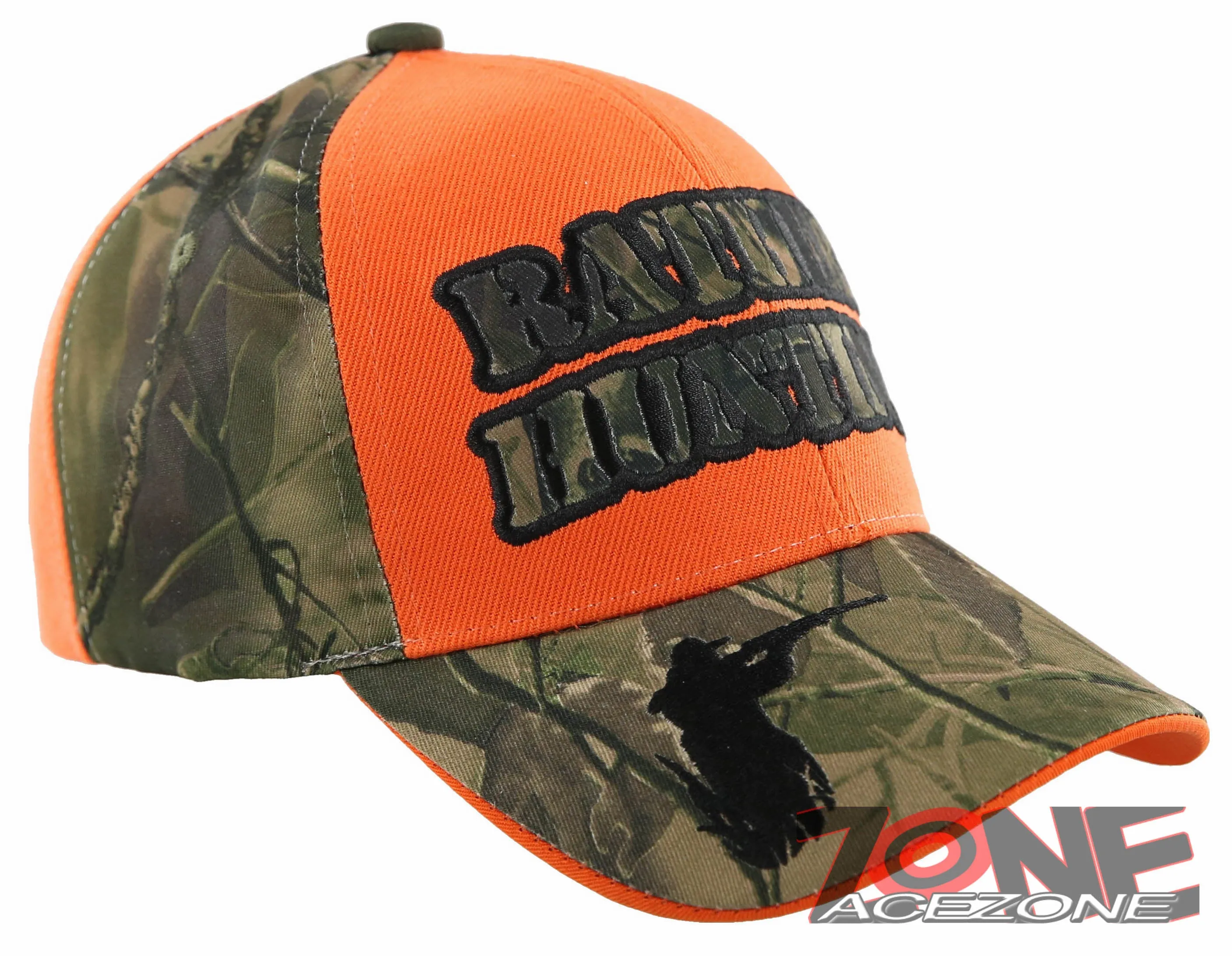 NEW! RATHER HUNTING OUTDOOR SPORTS HUNTER CAP HAT CAMO ORANGE
