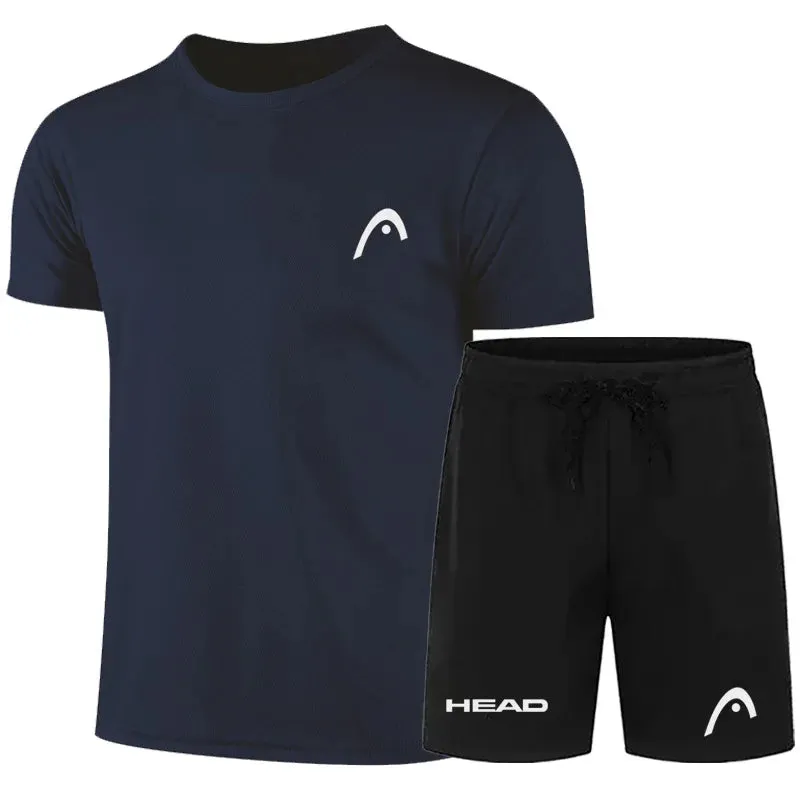 New Summer Men's Sport Shorts Set