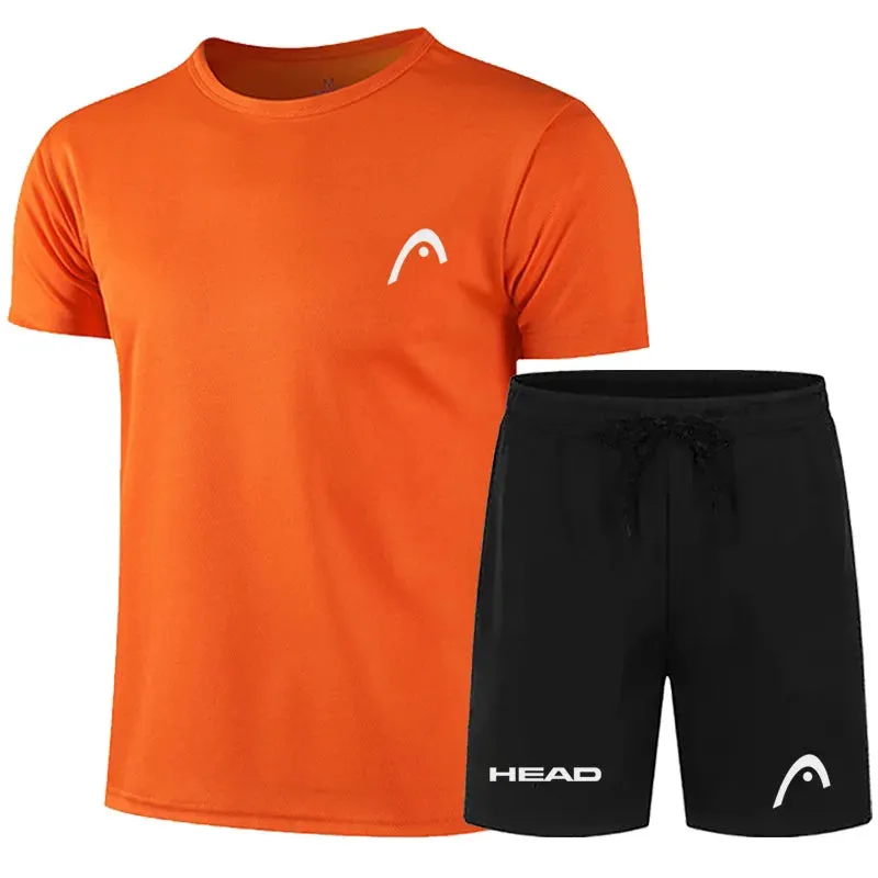 New Summer Men's Sport Shorts Set