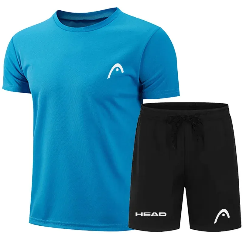New Summer Men's Sport Shorts Set