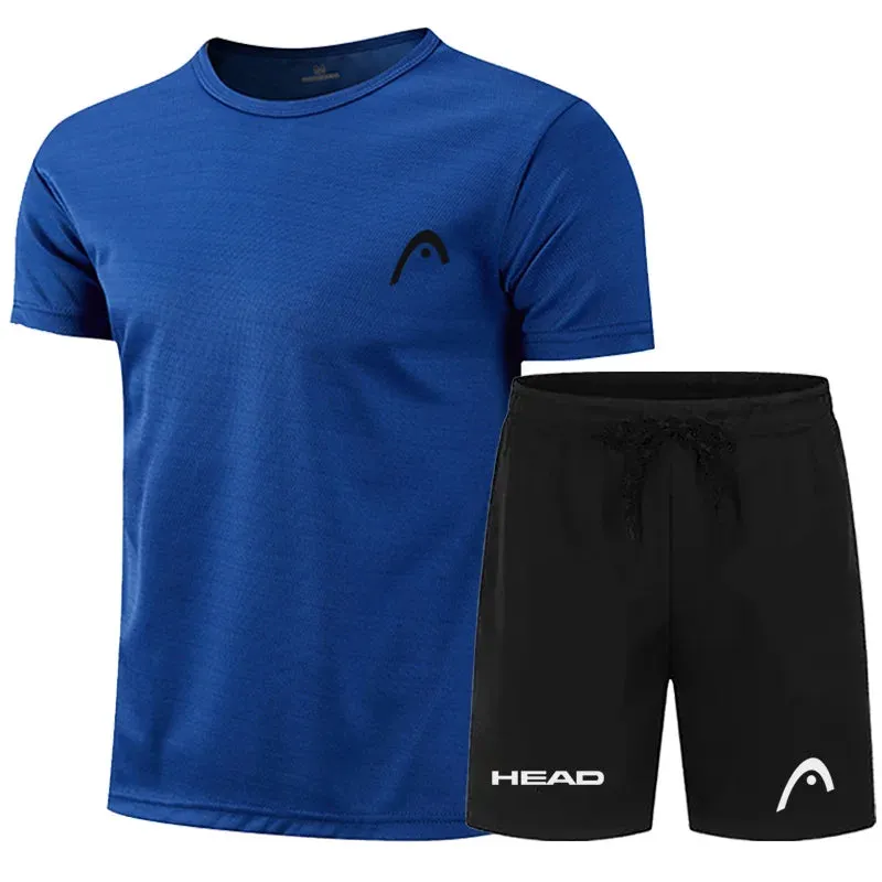 New Summer Men's Sport Shorts Set