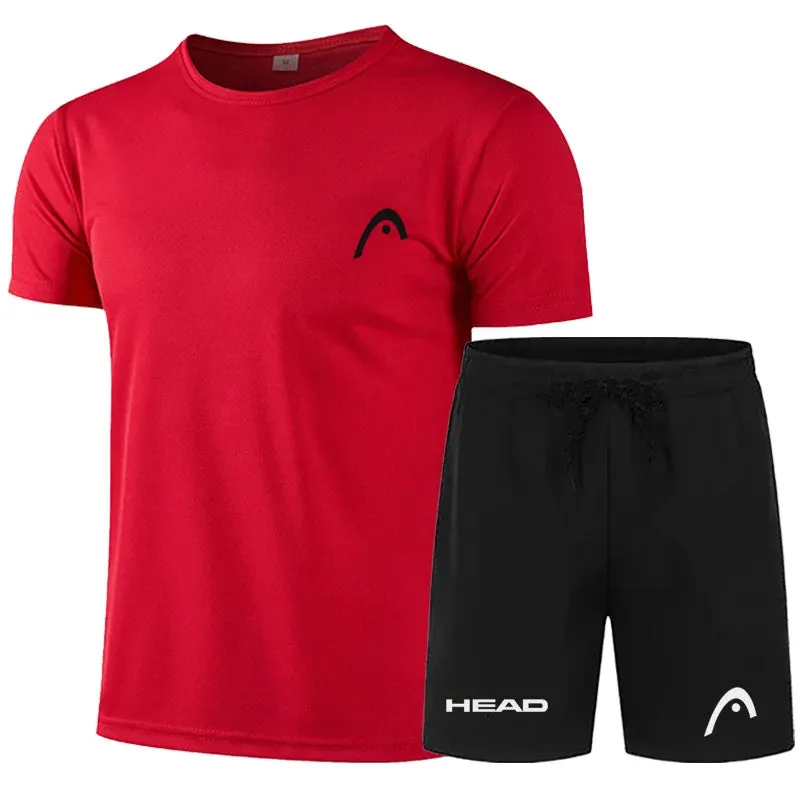 New Summer Men's Sport Shorts Set