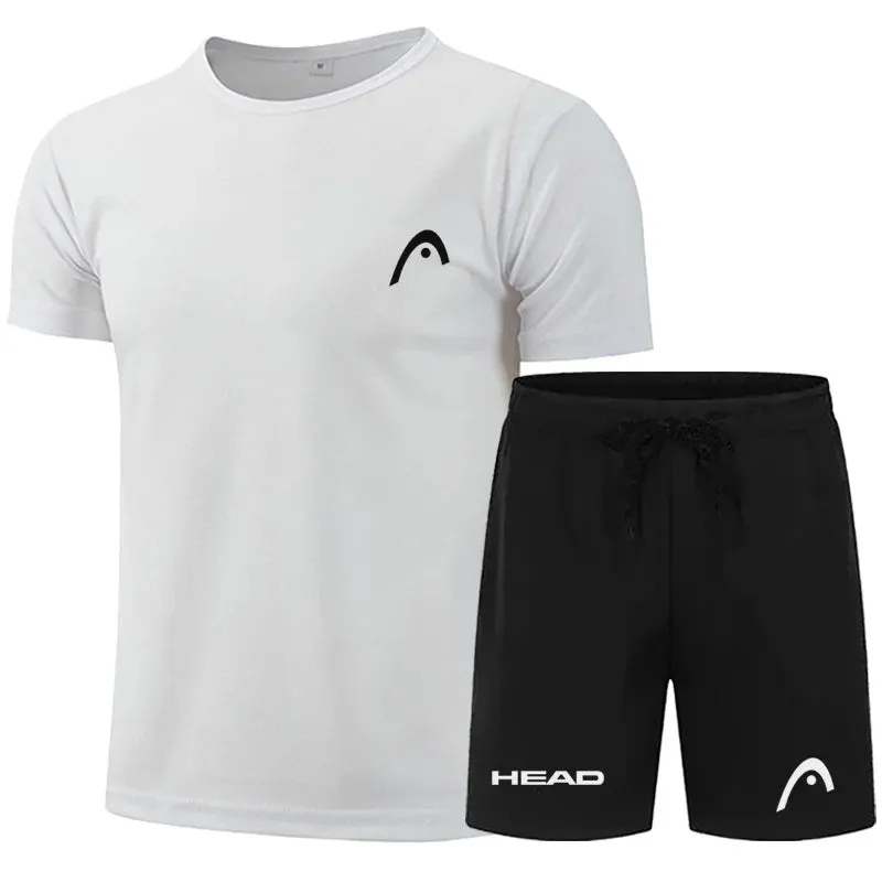 New Summer Men's Sport Shorts Set