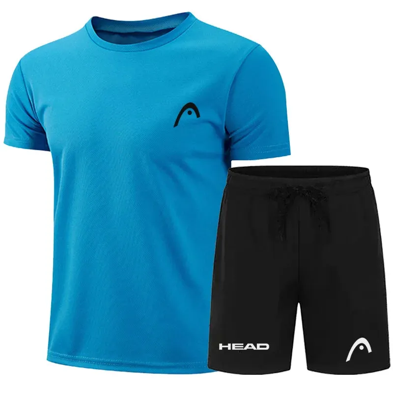 New Summer Men's Sport Shorts Set