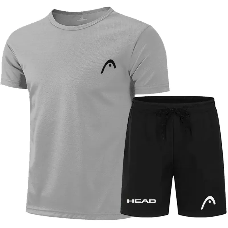New Summer Men's Sport Shorts Set