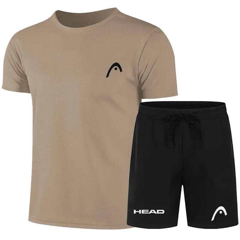 New Summer Men's Sport Shorts Set