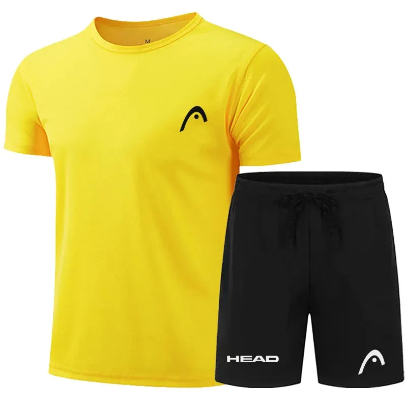 New Summer Men's Sport Shorts Set