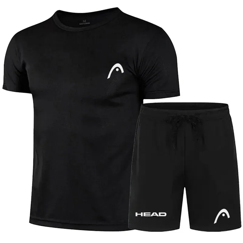 New Summer Men's Sport Shorts Set