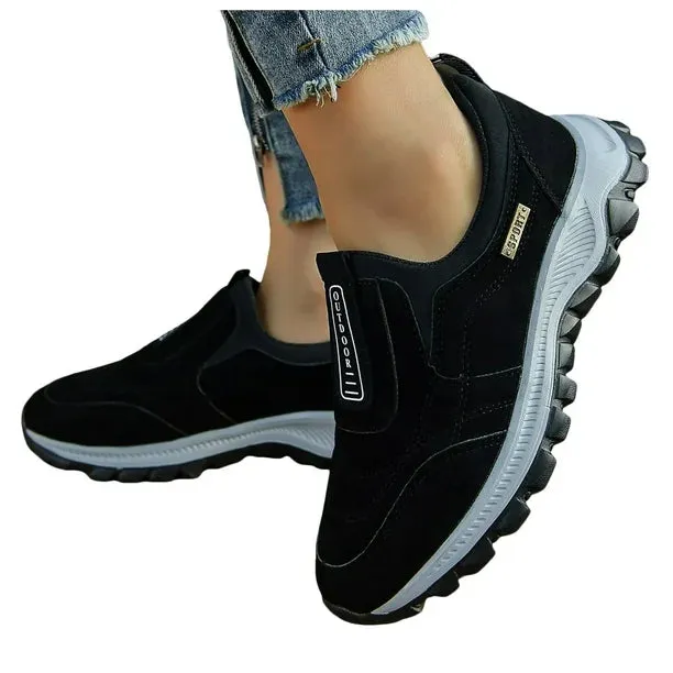 New Women Outdoor Hiking Running Shoes, Black, Sz 6.5