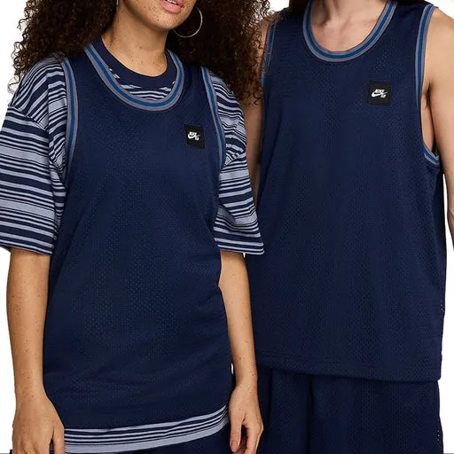 Nike SB Midnight Navy/Court Blue Reversible Basketball Jersey