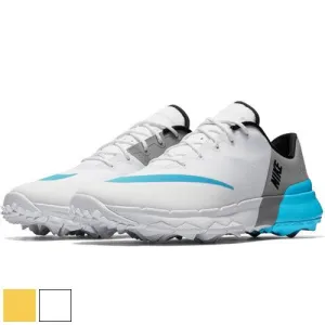 Nikes Ladies FI Flex Golf Shoes 6.0 White/Armory Navy/Laser Orange